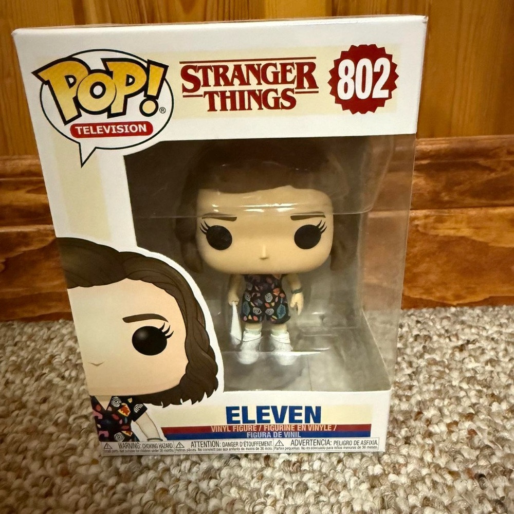 Eleven Stranger Things Funko Pop! #802
#Eleven #StrangerThings #Funko